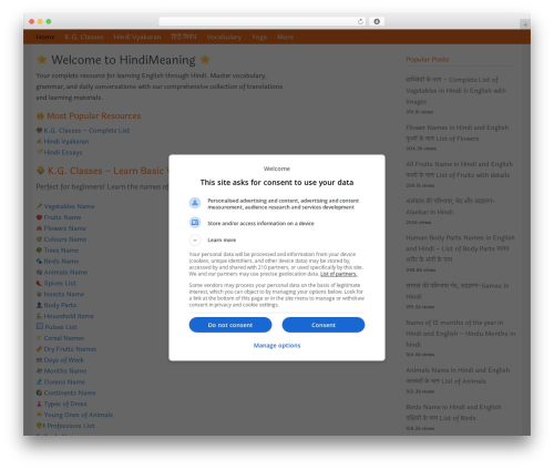 Theme WordPress Genesis Sample Theme - hindimeaning.com