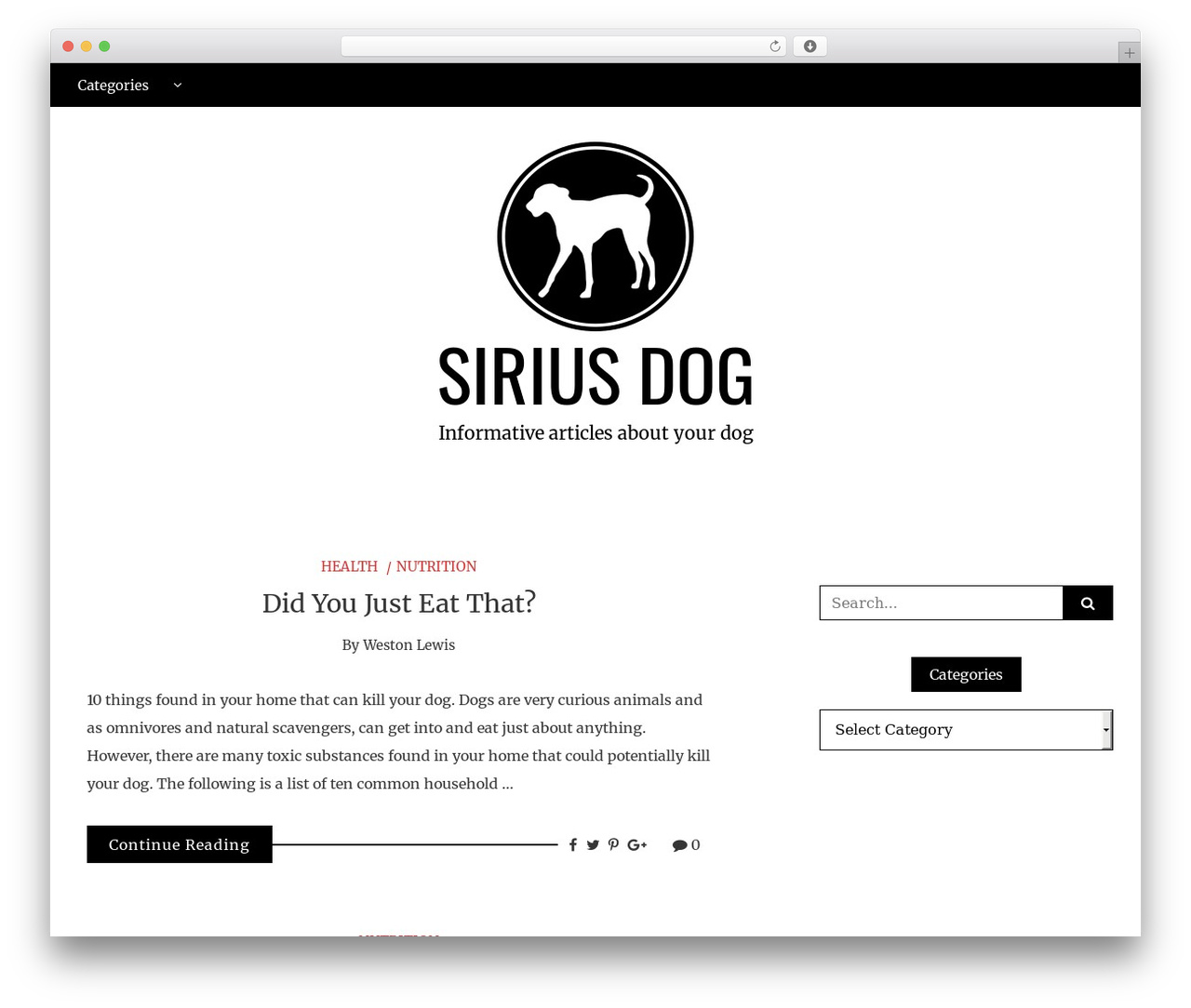 Theme WordPress Writee - siriusdog.com Theme WordPress Writee - siriusdog.com