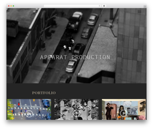 TV Elements WordPress theme - apparatproduction.com