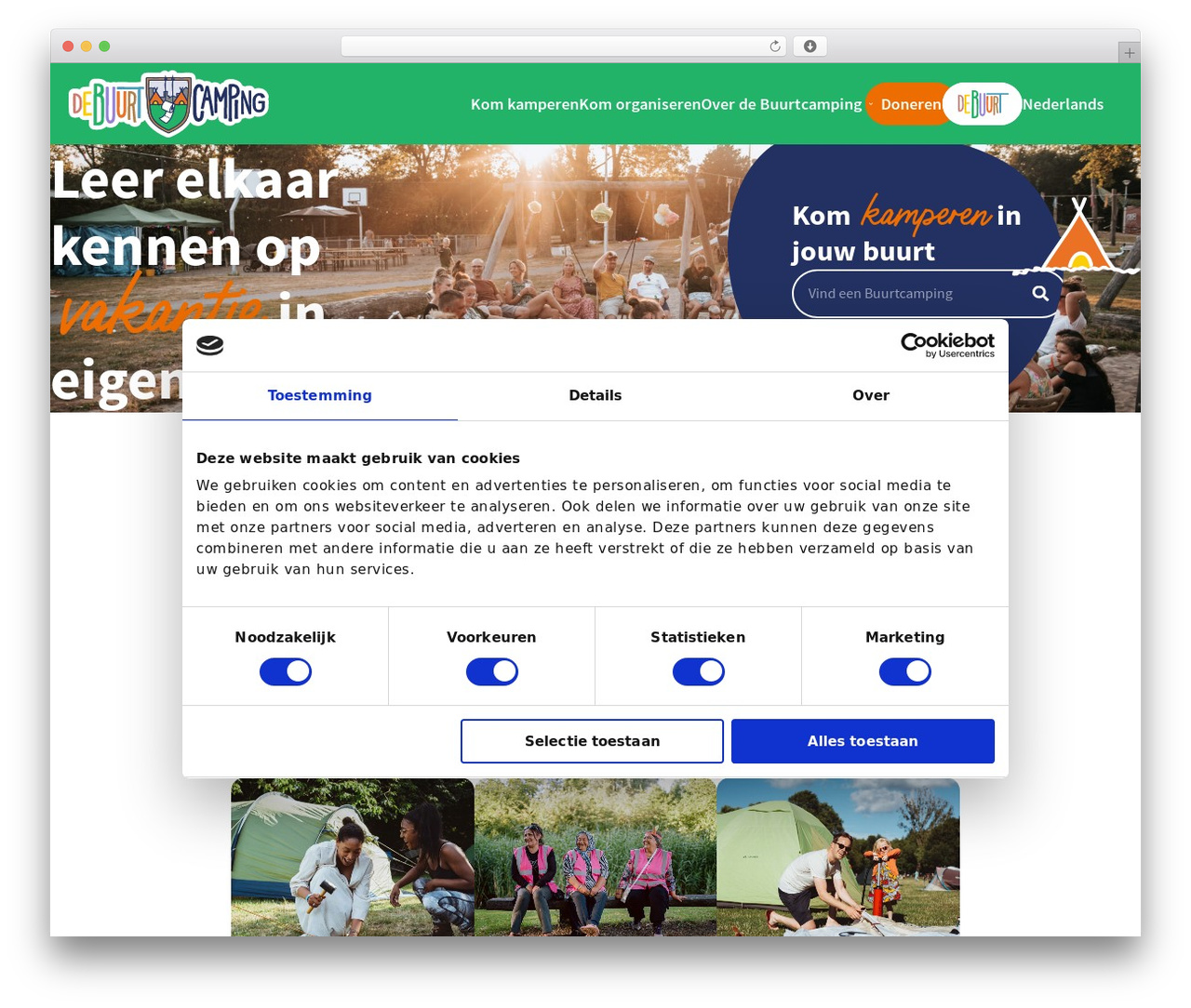 Van Ons Theme premium WordPress theme - debuurtcamping.nl Van Ons Theme premium WordPress theme - debuurtcamping.nl