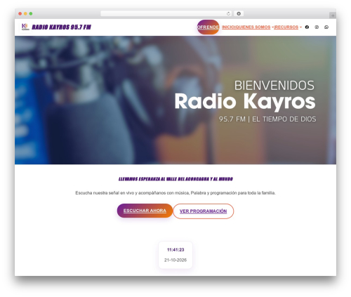 Fse pro WordPress plugin - radiokayros.cl