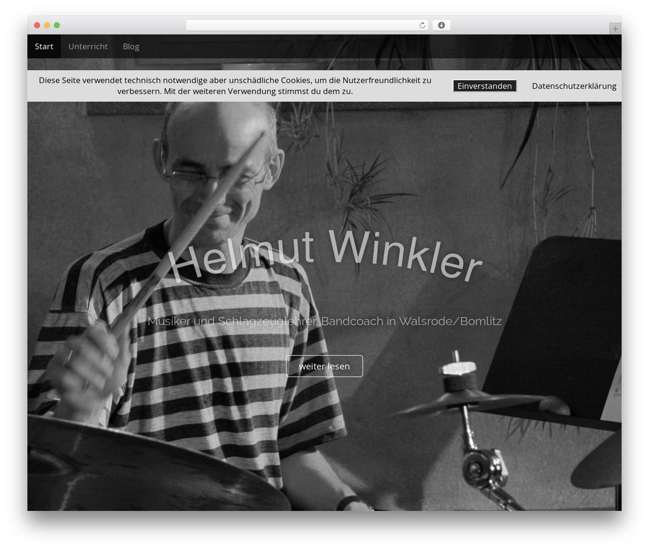 Arcade Basic free website theme - helmut-winkler.de