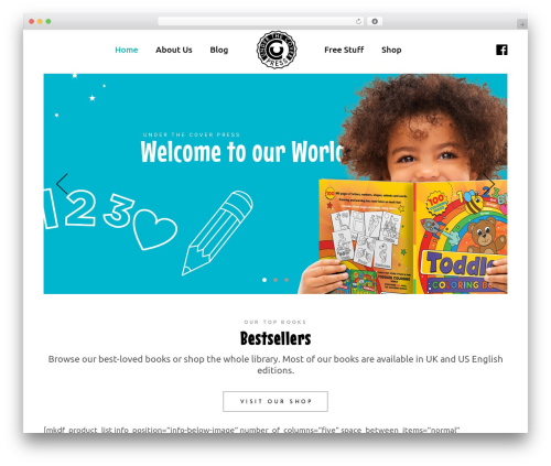 chapterone WordPress theme - underthecoverpress.com