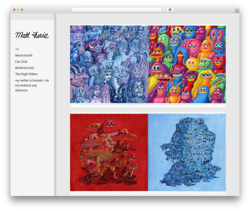 Editor theme WordPress - mattfurie.com