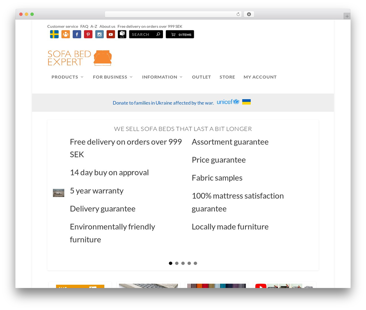 Bäddsoffexperten WordPress store theme - sofabedexpert.com Bäddsoffexperten WordPress store theme - sofabedexpert.com