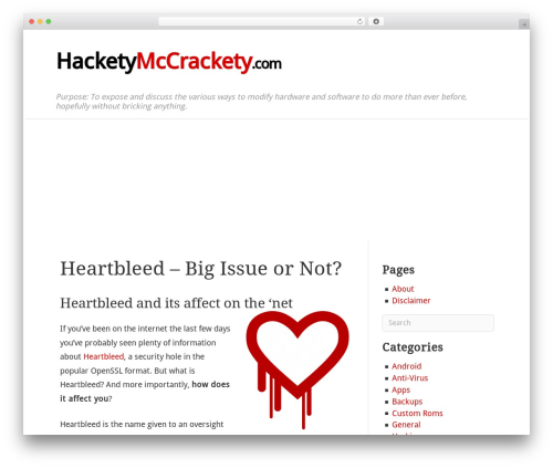 Hellish Simplicity WordPress theme - hacketymccrackety.com Hellish Simplicity WordPress theme - hacketymccrackety.com