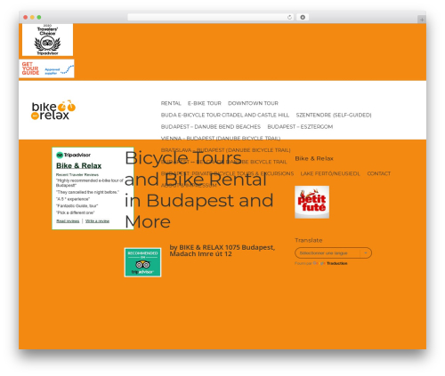 Video WordPress plugin - bike-and-relax.com