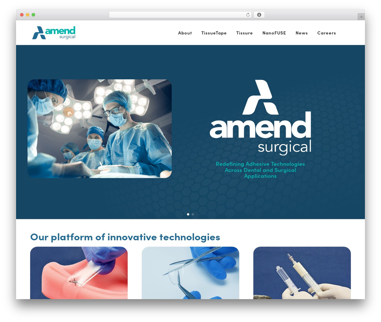 Theme WordPress Defaulto - amendsurgical.com