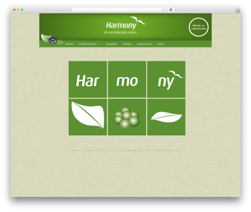 Floating Menu (floating-menu) free WordPress plugin - har-mony.eu