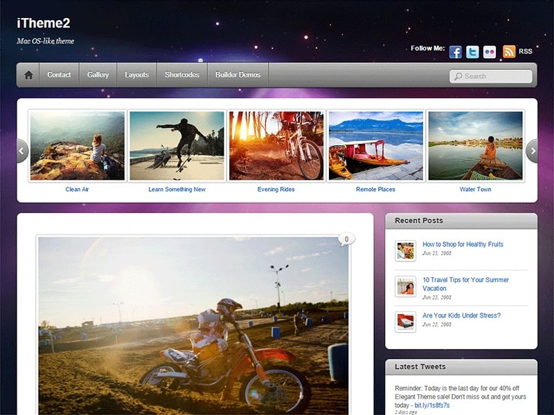 WordPress theme iTheme2 WordPress theme iTheme2
