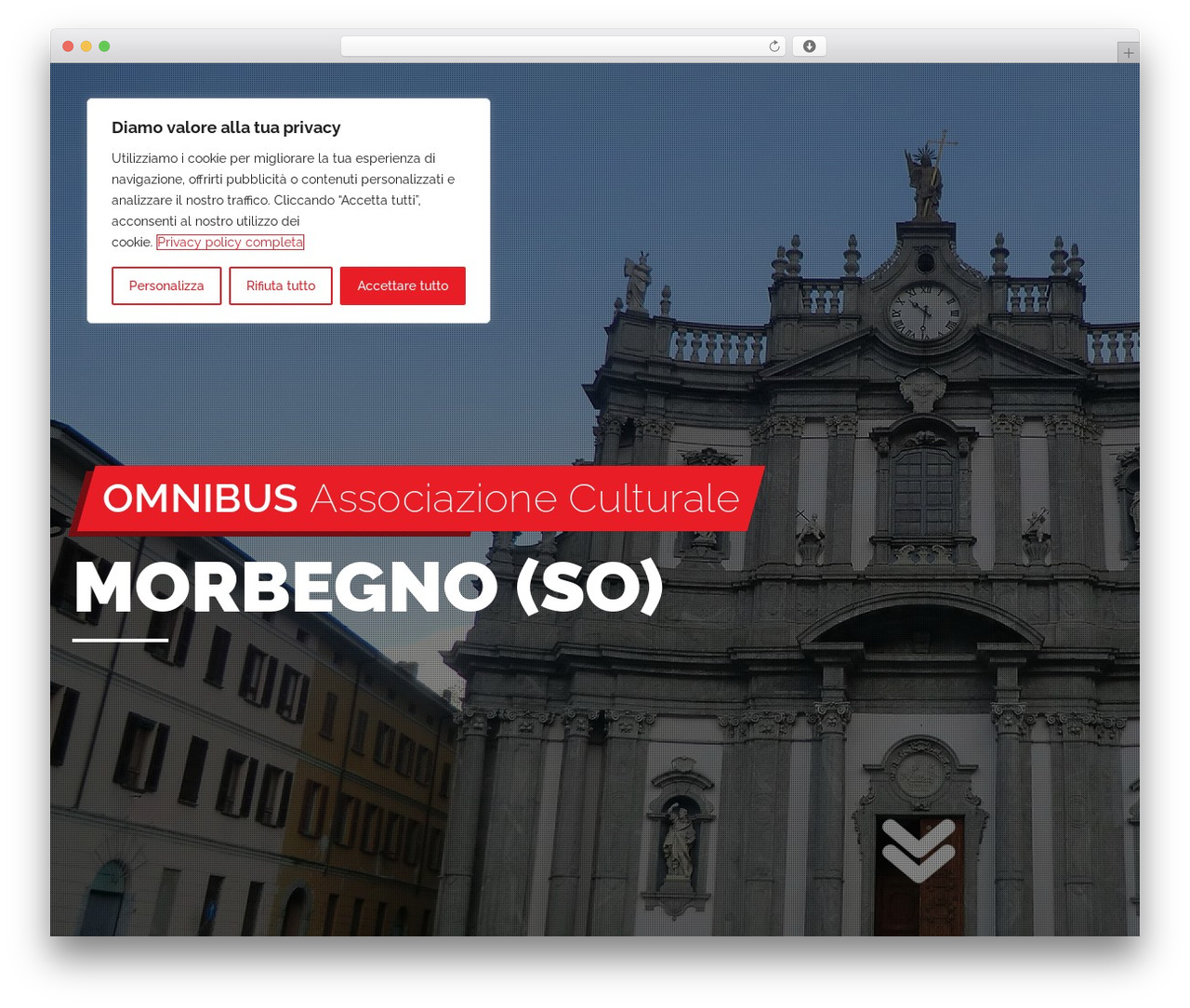 WordPress theme ALFA template - associazioneomnibus.com