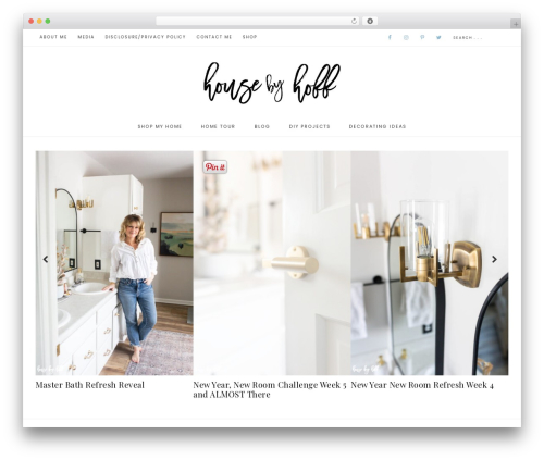 WordPress theme Captivating Theme - housebyhoff.com