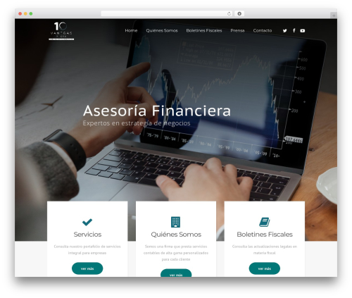 WordPress theme ConnectWP - vanegascia.com