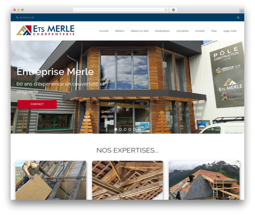 WP-Multipurpose WordPress theme design - charpentier-grenoble.com