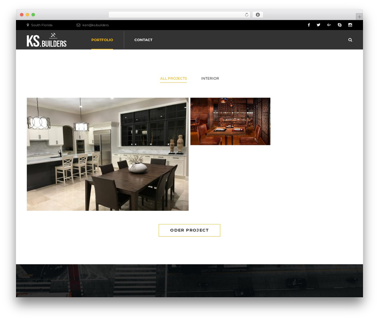 Arctecture WordPress theme - ks.builders