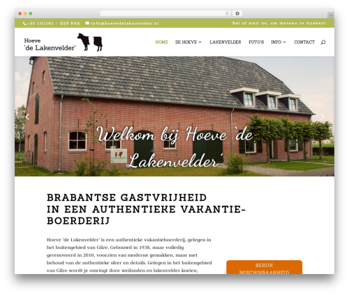 Divi best WordPress theme - hoevedelakenvelder.nl