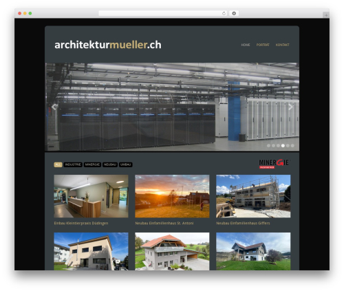 Filtered theme WordPress - architekturmueller.ch