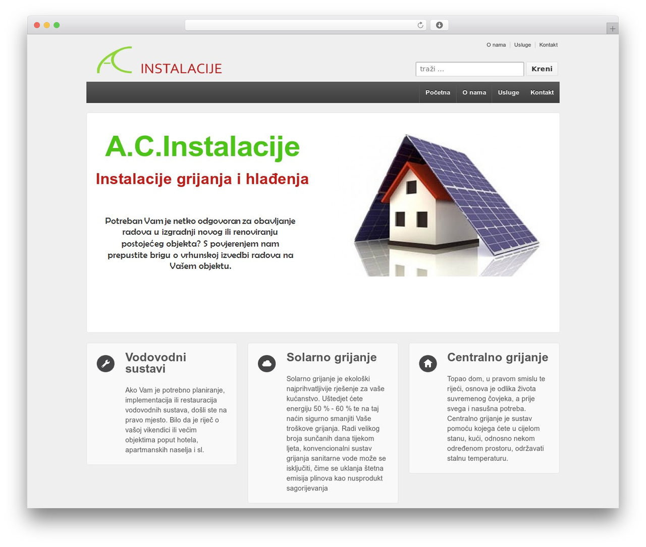 Responsive WordPress theme free - acinstalacije.com Responsive WordPress theme free - acinstalacije.com