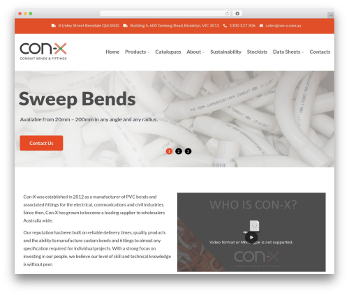 roadmaster theme WordPress - con-x.com.au
