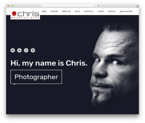 Selfer theme WordPress - fullstackchris.com