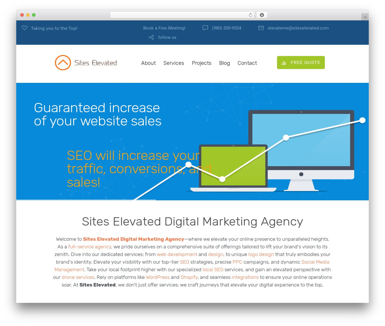 SEOWP WordPress theme - siteselevated.com