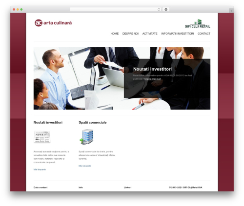 Solid WP WordPress theme - artaculinaracluj.ro