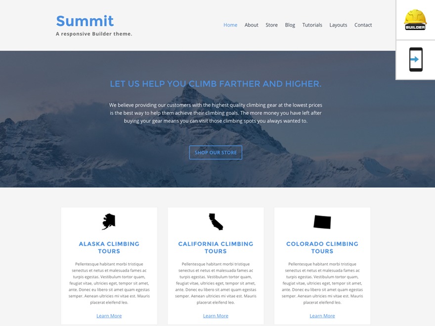 Summit - HP theme WordPress