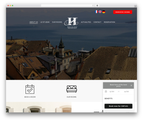 Wordpress social stream WordPress plugin - hoteldelange.ch