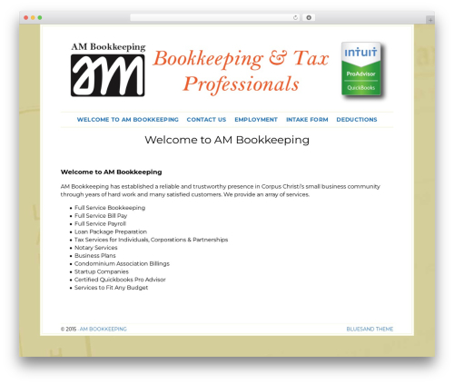 Theme WordPress Bluesand - ambookkeeping.us Theme WordPress Bluesand - ambookkeeping.us