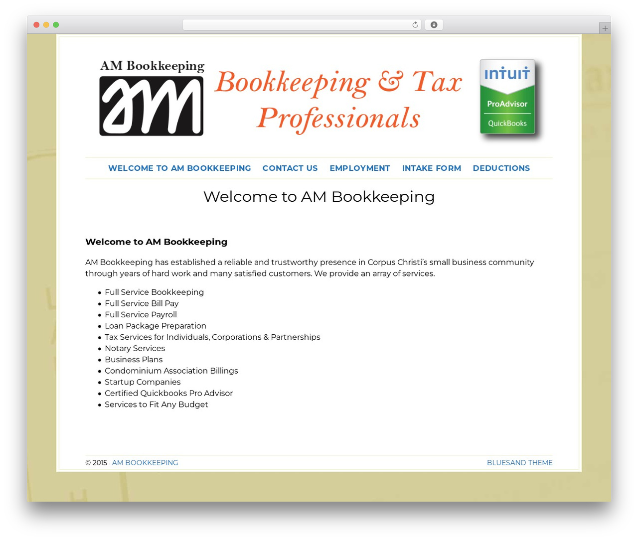 Theme WordPress Bluesand - ambookkeeping.us Theme WordPress Bluesand - ambookkeeping.us