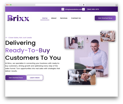 Theme WordPress Iteck - wearebrixx.com