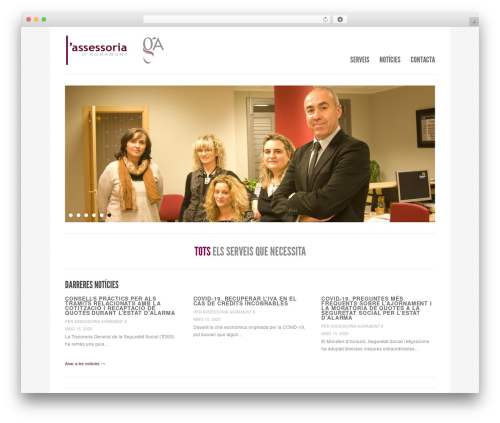Theme WordPress Purity - assessoria-agramunt.com