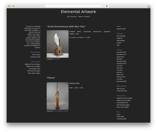 Tomorrow theme WordPress - homing.elementalartwork.com