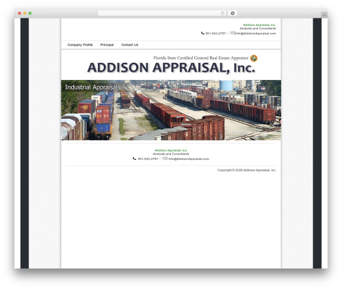Unique Theme Responsive theme WordPress - addisonappraisal.com