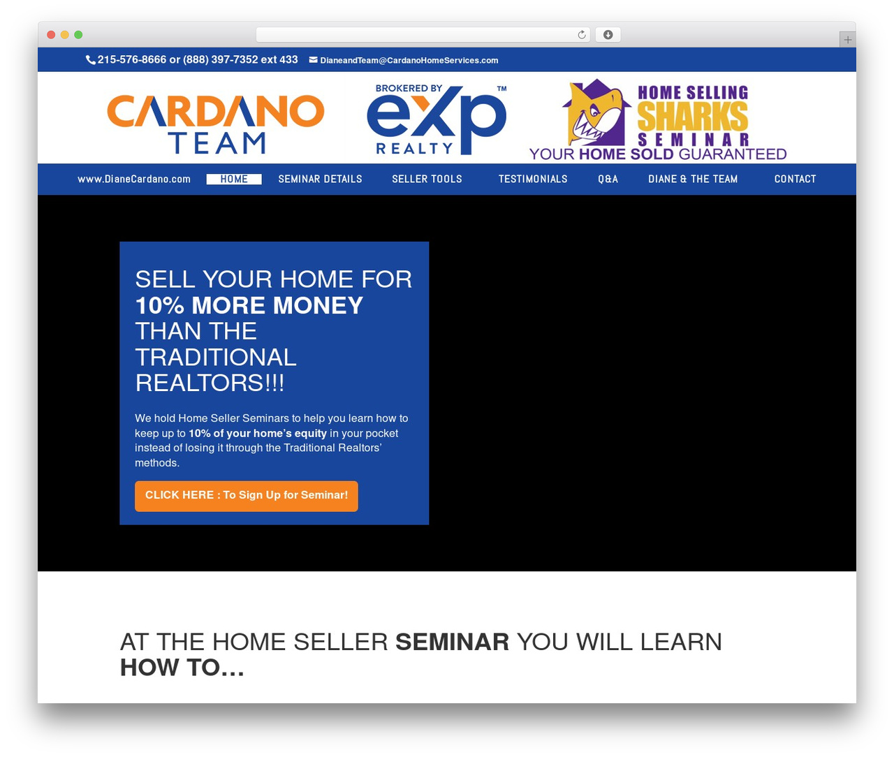 WordPress theme Divi - homesellingsharks.com WordPress theme Divi - homesellingsharks.com