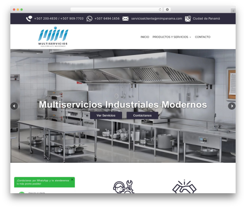 WordPress theme Elegante - www.mimpanama.com
