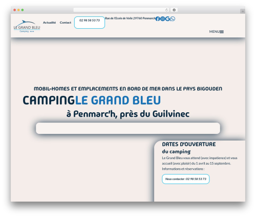 Eness booster WordPress plugin - camping-legrand-bleu.com
