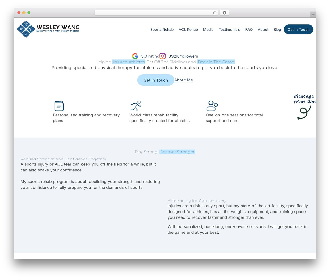 WordPress theme Hello Elementor Child - wesleywangdpt.com