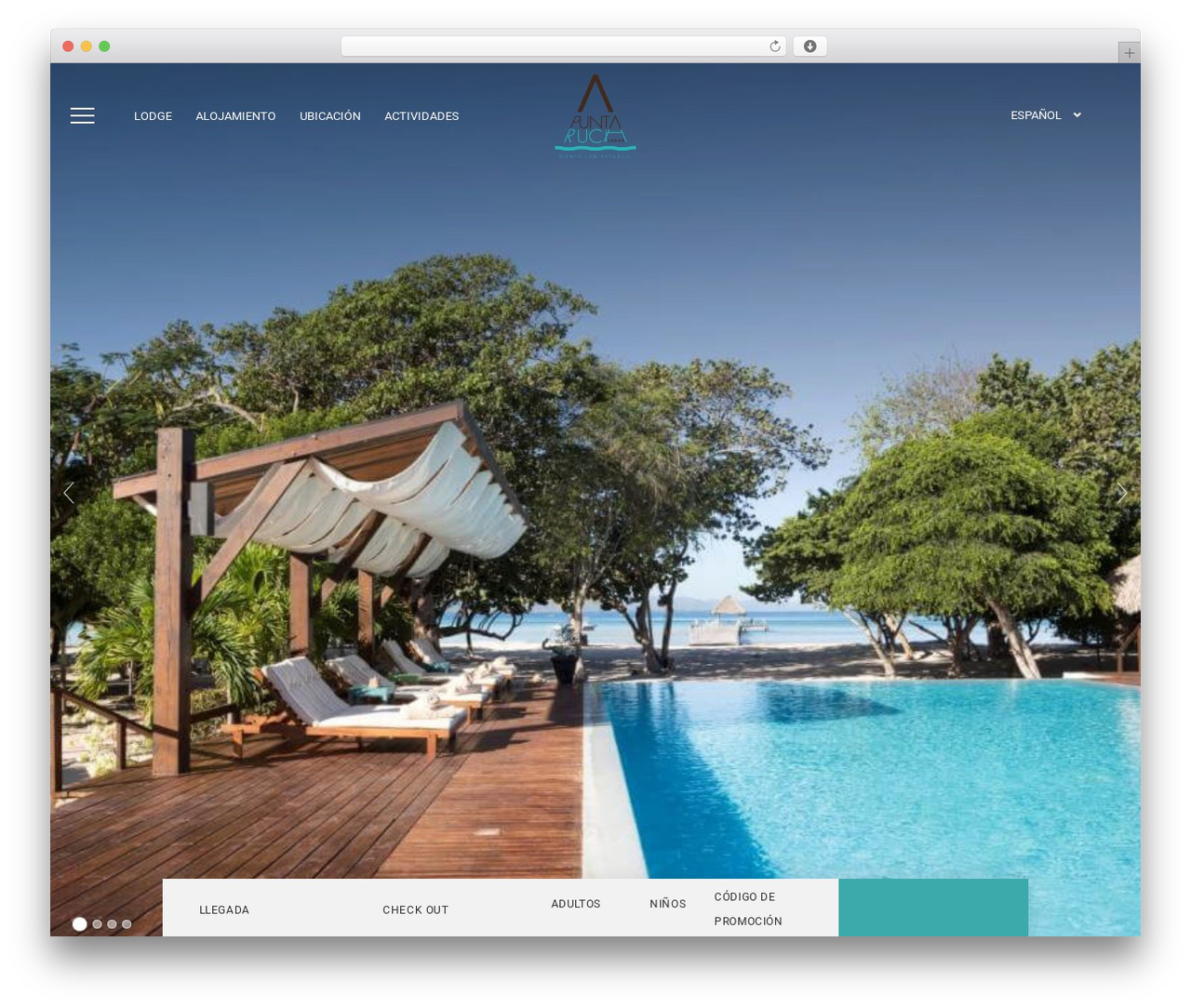 WordPress theme Pro Theme Hendricks - puntarucialodge.com