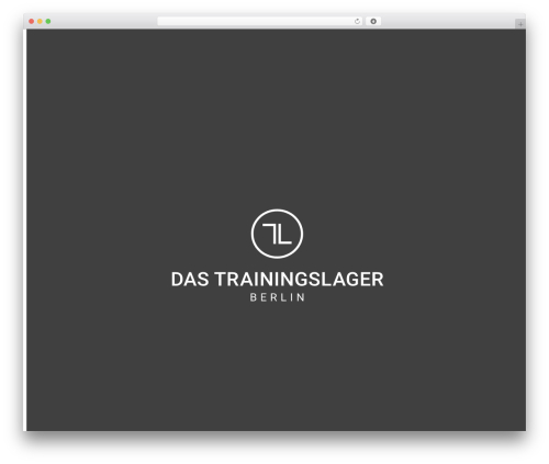 WordPress website theme Bricks - dastrainingslager.de