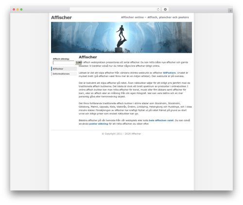 WP-Andreas01 WordPress theme - affischer.org