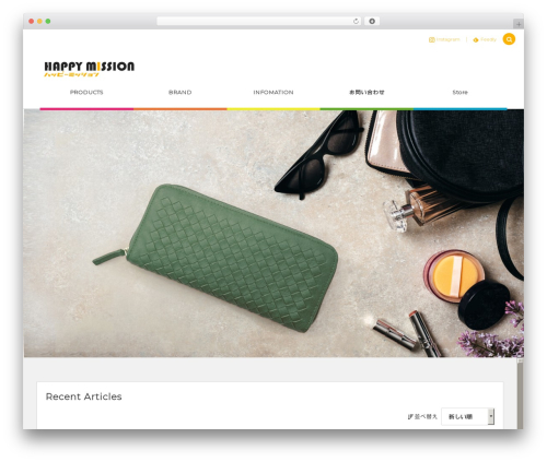 COLORS by DigiPress top WordPress theme - happy-mission.com