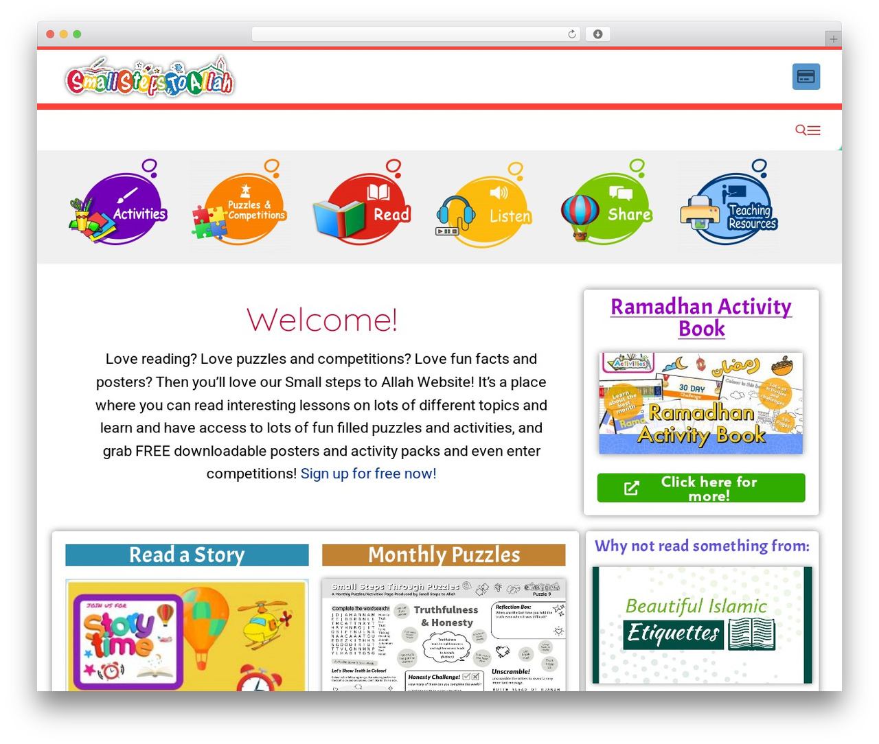 Customify WordPress theme - smallstepstoallah.com Customify WordPress theme - smallstepstoallah.com