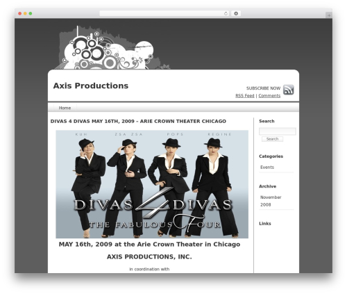 deColor WordPress theme - axisproductionsinc.com