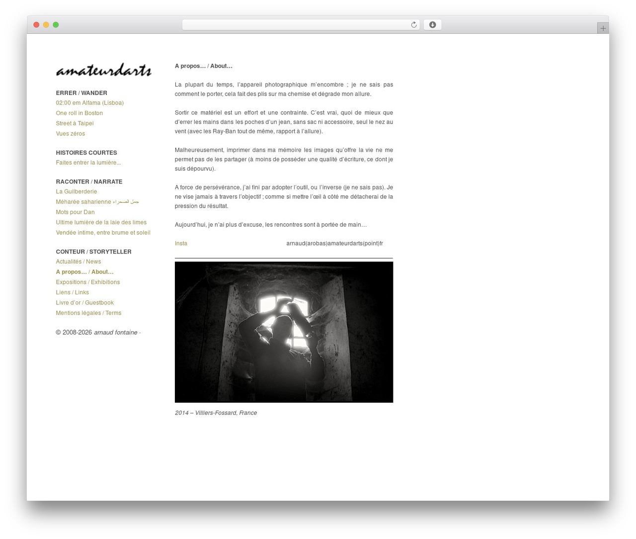 Expositio Theme theme WordPress - amateurdarts.fr