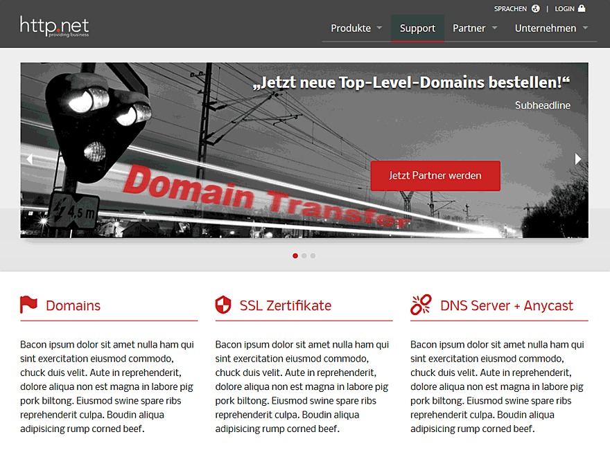 http.net WordPress theme by Markus Wetzig