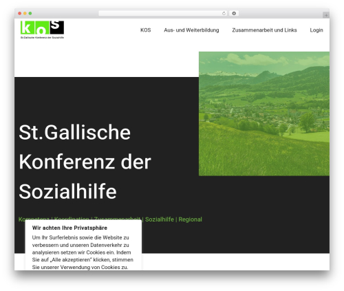 KOS WordPress theme - kos-sg.ch