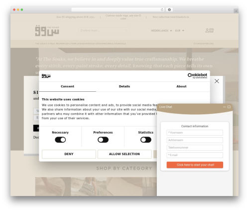 MB effect WordPress theme - thesouks.nl