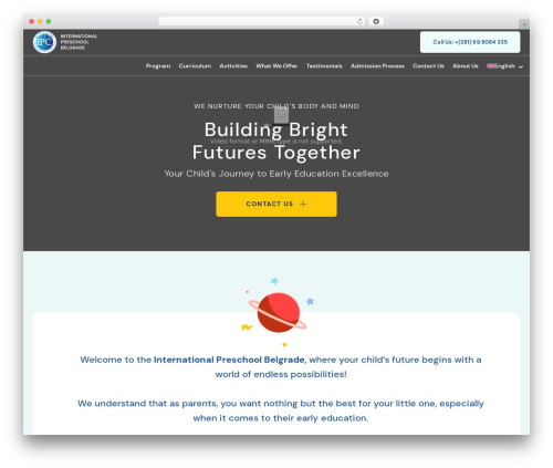 Movers Development premium WordPress theme - ipcbelgrade.com