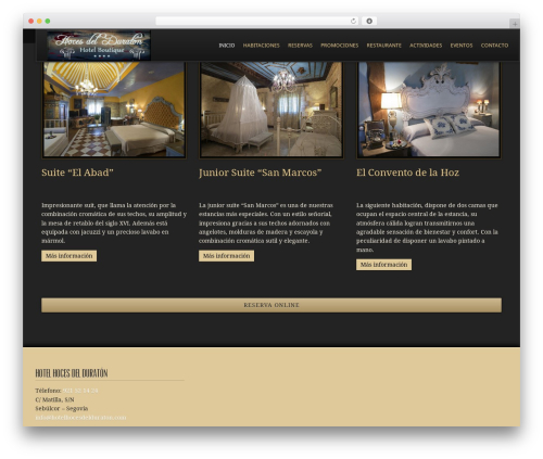 Advanced iFrame free WordPress plugin - hotelhocesdelduraton.com